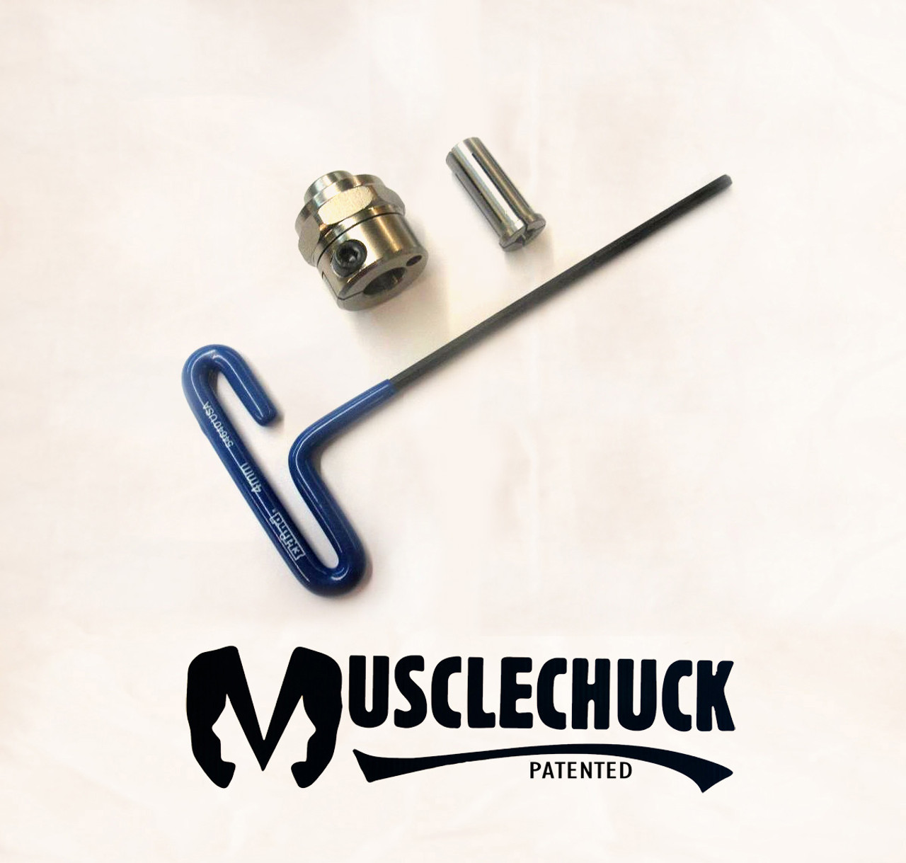 Musclechuck Camless Quick Change Typ3 Chuck + 1/4 Collet + T-Hex Wrench Kit