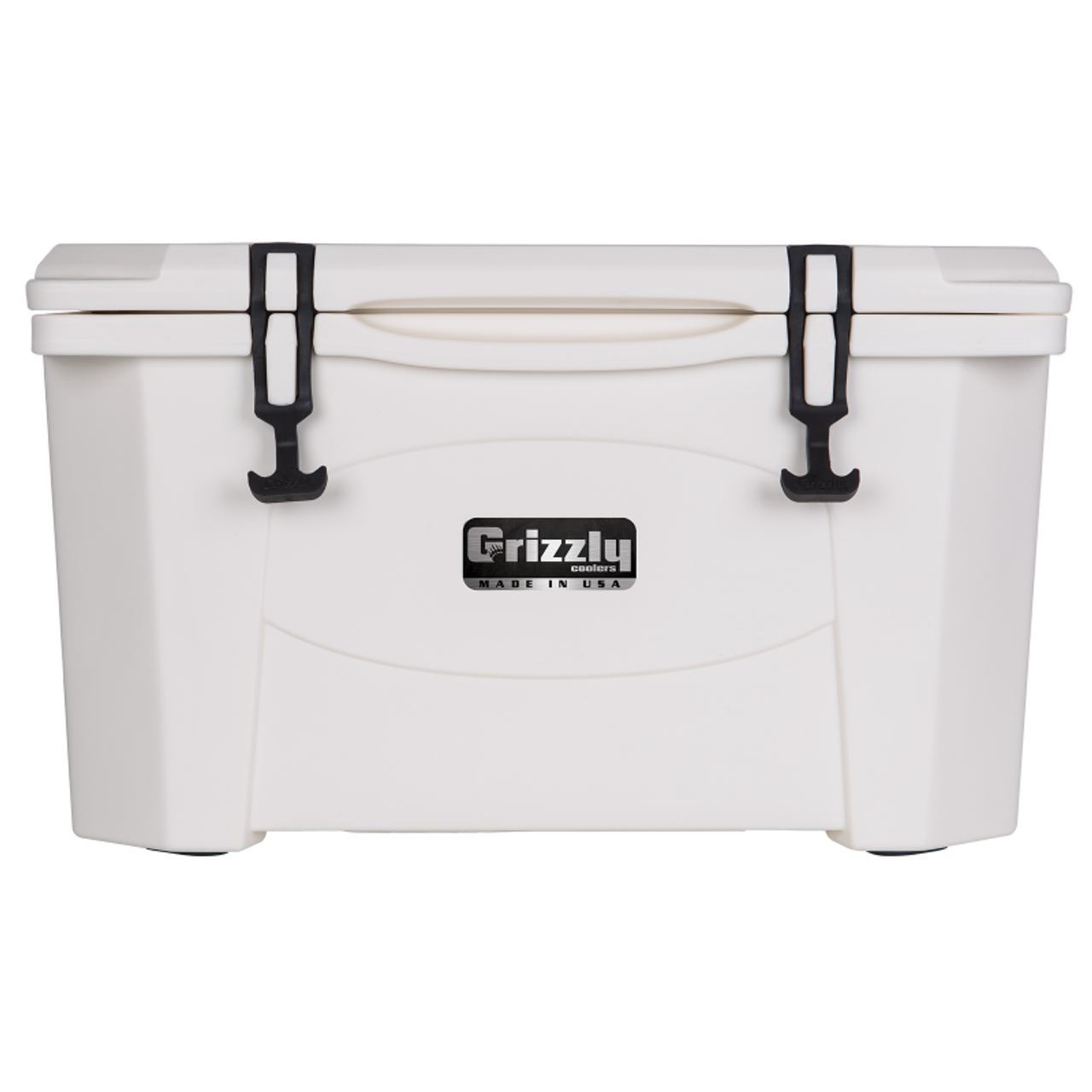 Grizzly Coolers 40 Quart Rotomolded Cooler, White