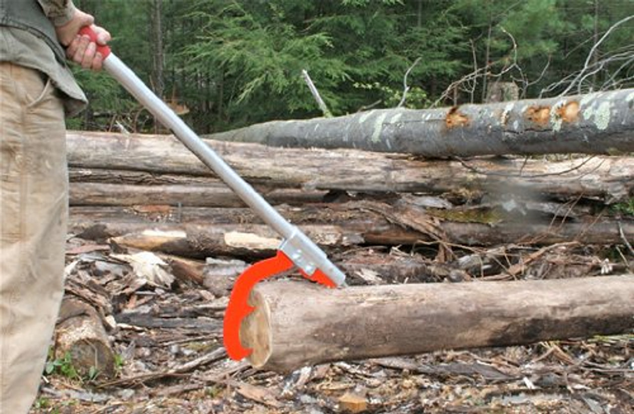 Positioning /& Cutting Logs Woodchuck Tools Dual /& Jack Combo for Rolling