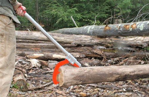 Woodchuck Tools Dual & Jack Combo for Rolling, Positioning & Cutting Logs