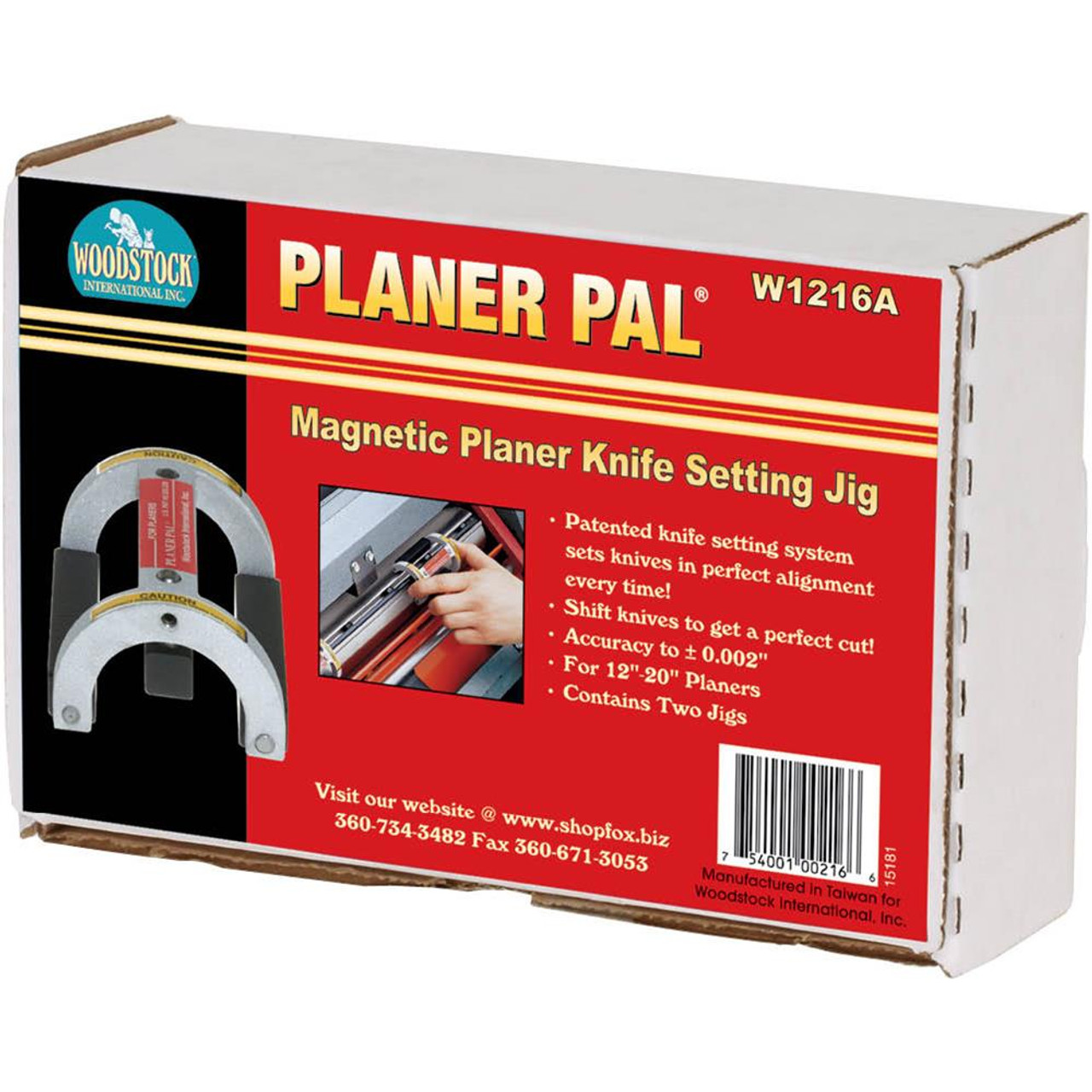 Woodstock W1216A Standard Planer Pal, Pair
