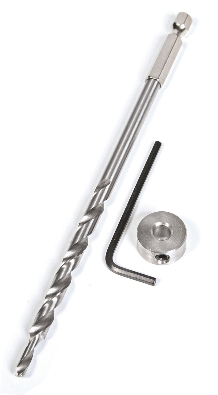 KREG KJD/DECKBIT Deck Jig Drill Bit, Depth Collar and Allen Wrench