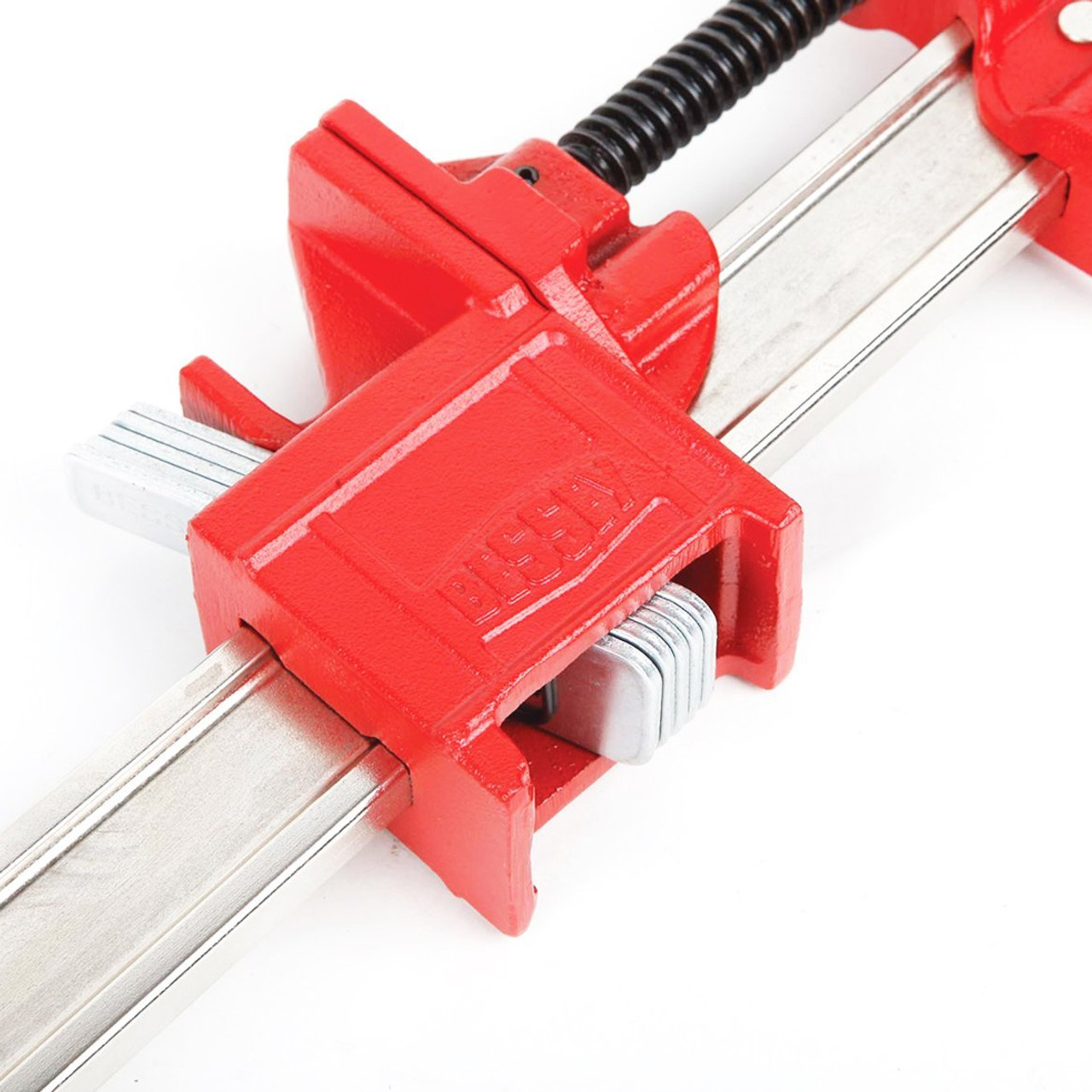 One (1) Pair BESSEY 72" Heavy-Duty IBeam Bar Clamps for Woodworking