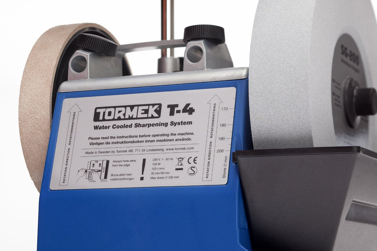 Tormek T4 Water Cooled Precision Sharpening System w/ 8'' Stone