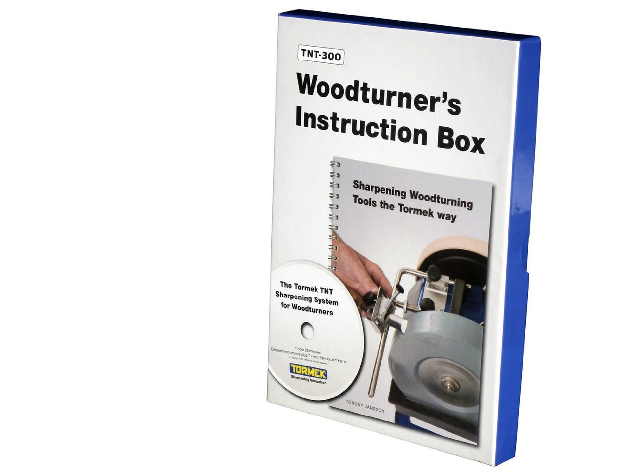 Tormek TOR-TNT300 Turner's Instruction Box. How-To Sharpen DVD & Handbook