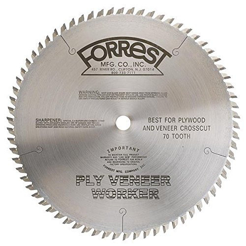 Forrest Ply Veneer Worker 70T Thin Kerf PVW10707100
