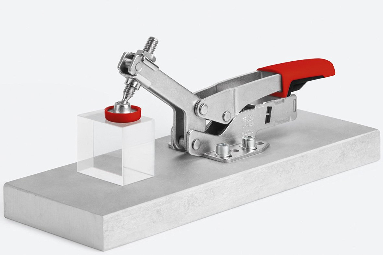Bessey STC-HH20 Horizontal Auto-Adjust Toggle Nickel Plated Clamp Woodworking