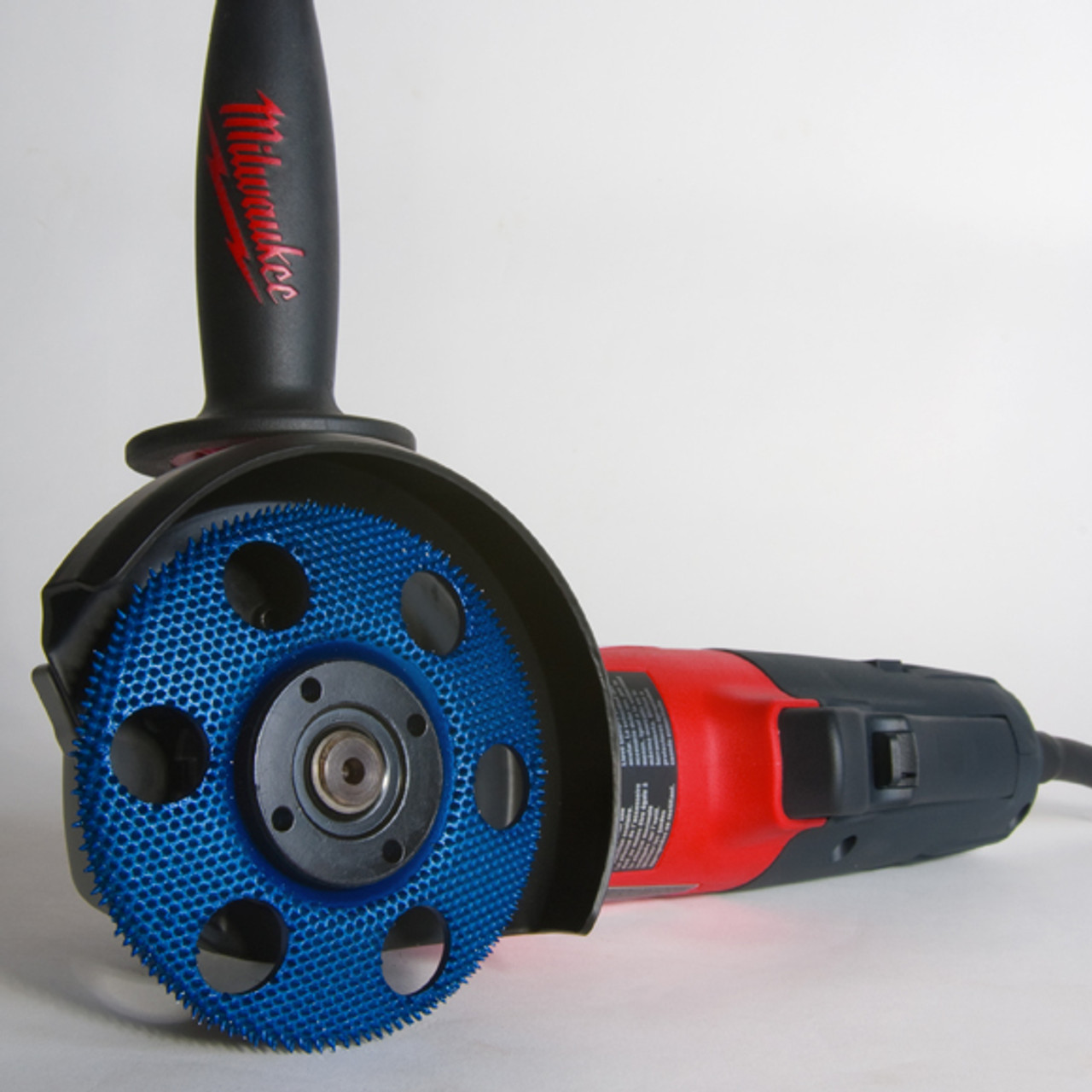 King Arthur's Tools Holey Galahad Flat Coarse Blue 90 Grit Disc