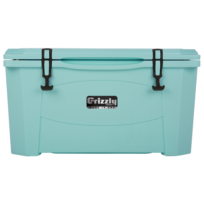 Grizzly Coolers 60 Quart Rotomolded Cooler, Seafoam