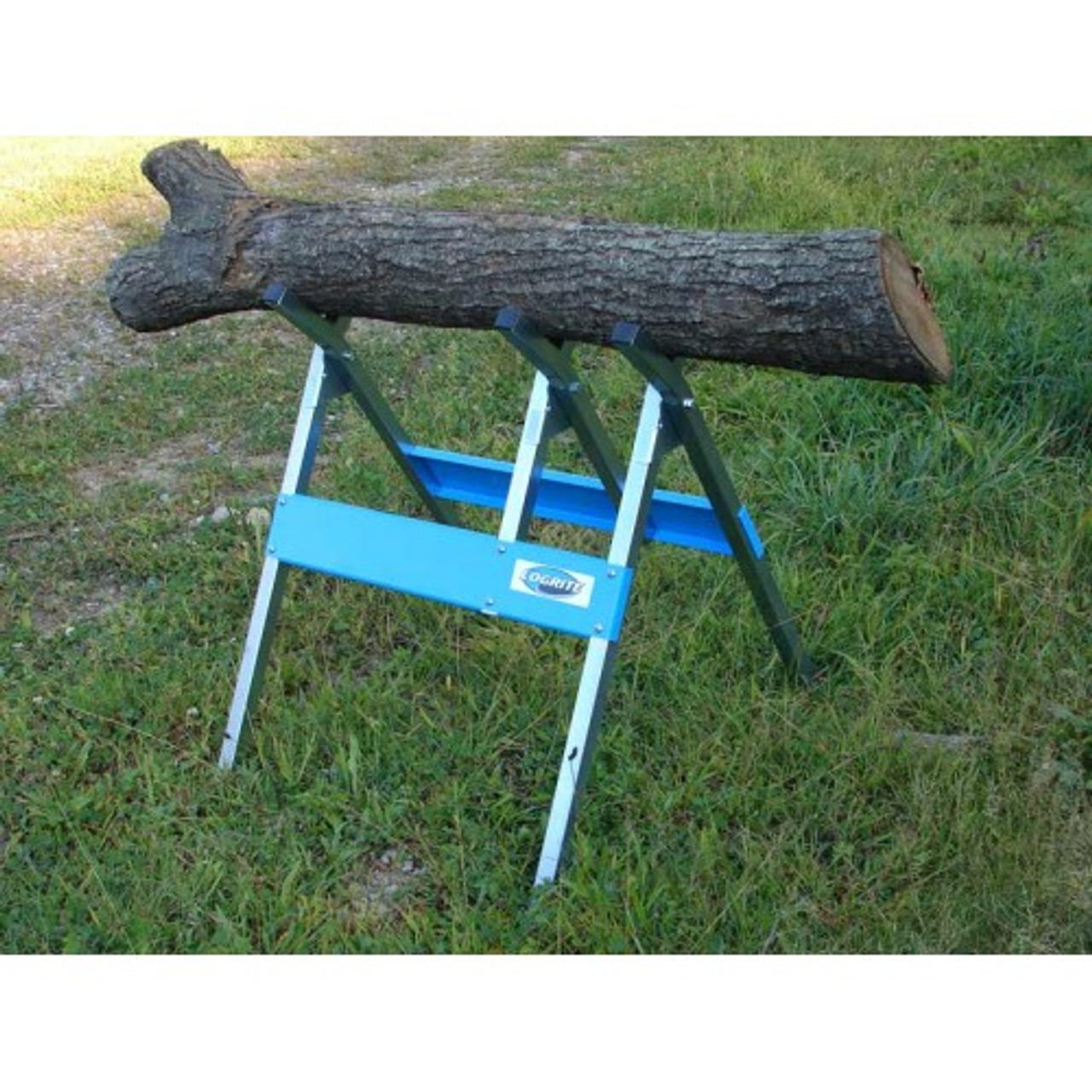 LogRite SB1500 Folding Steel Saw Buck Log Stand