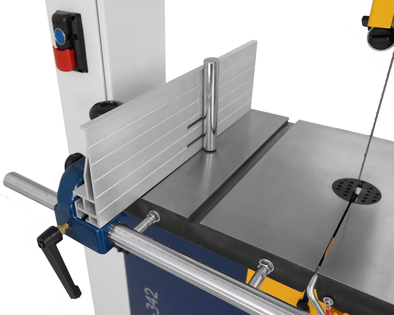 RIKON 10-342 18" Deluxe Bandsaw with 2HP Motor and Tool-Less Guide System