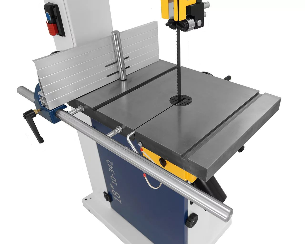 RIKON 10-342 18" Deluxe Bandsaw with 2HP Motor and Tool-Less Guide System