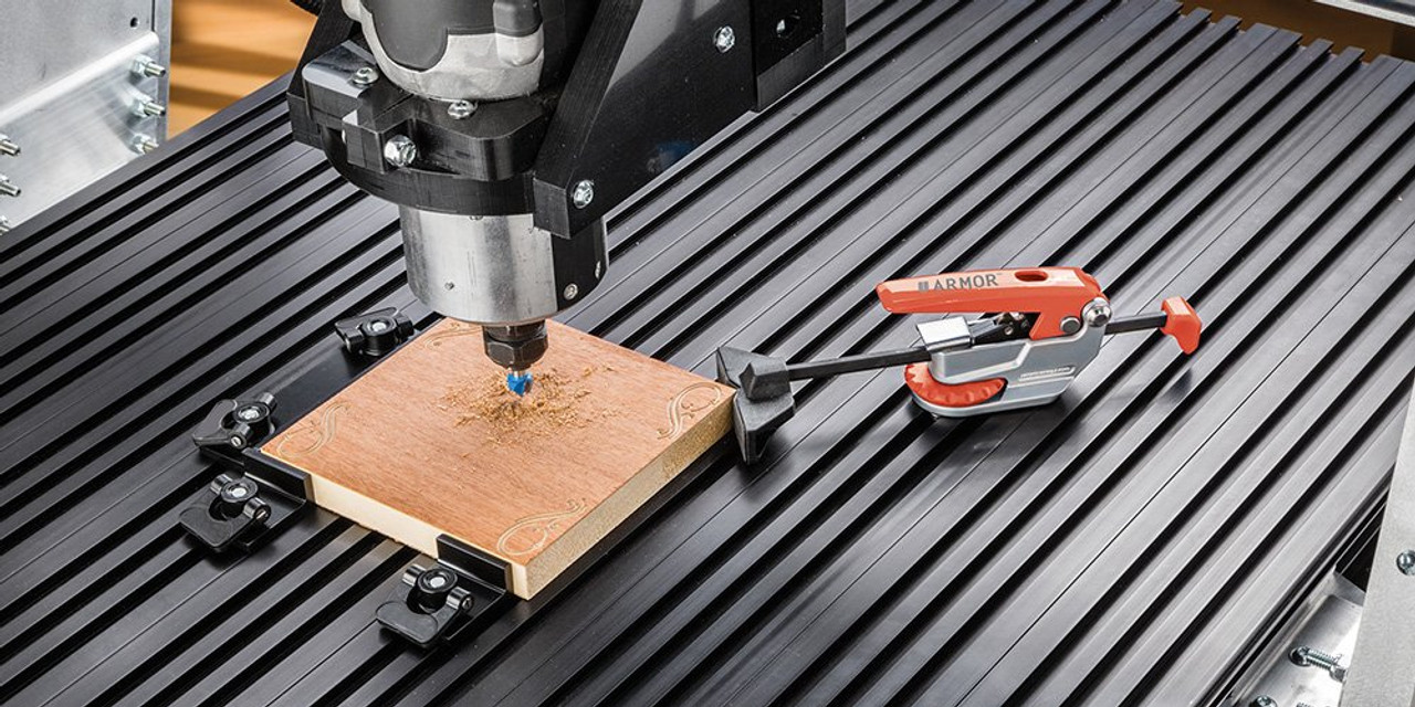 Armor Tools B7-IL Auto-Adjust In Line T-Track Clamp