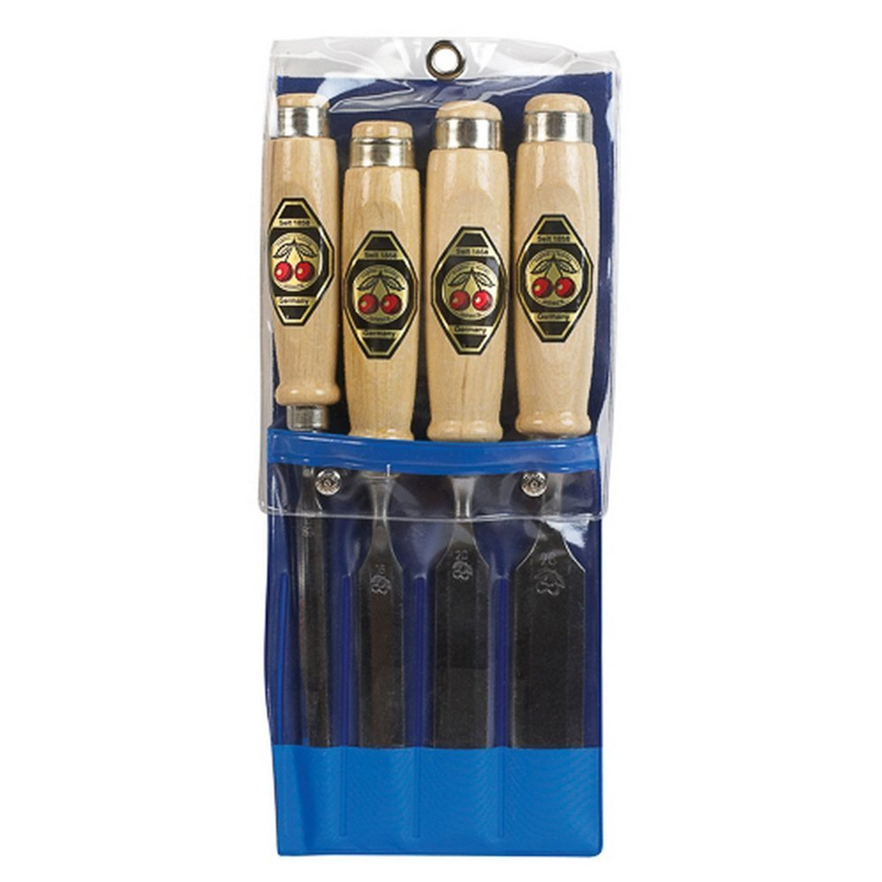 Two Cherries Four Piece Chisel Set - Woodcarving - Gift Set