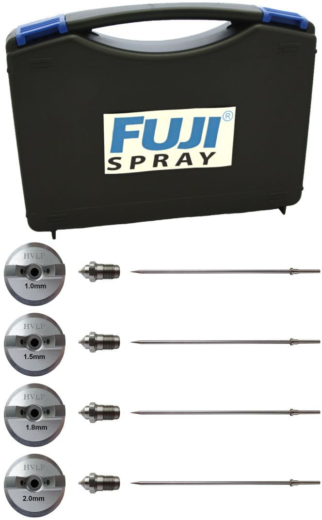 Fuji Spray 7020 M-Model Aircap Set & Carry Case for Semi-PRO & Hobby-PRO Systems