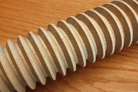 Lake Erie Tool Works Solid Maple Premium Wood Vise Screw Kit