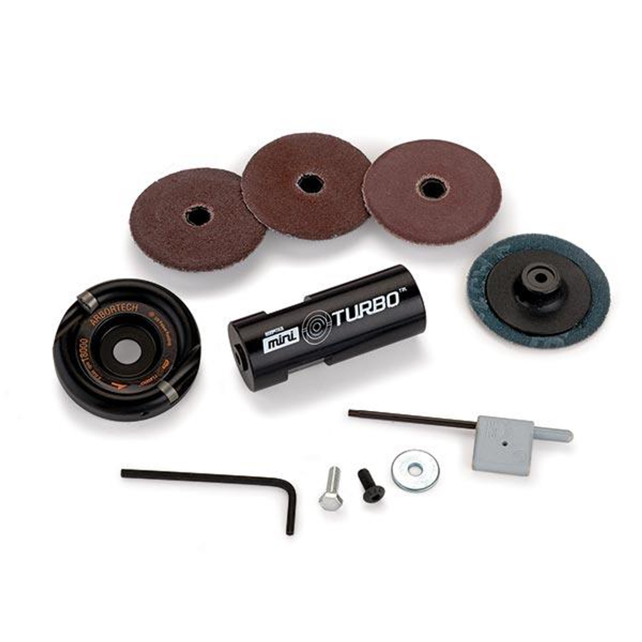 Arbortech MIN.FG.500 Mini Turbo Wood Shaping Blade Kit for power wood carving sculptor