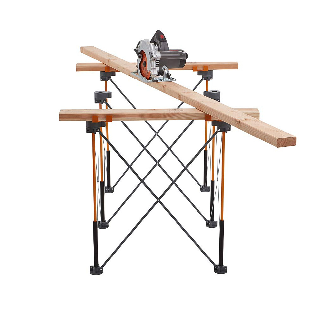 Bora Centipede CK6S 2ft x 4ft 6-Strut Work Table, Foldable Saw Horse