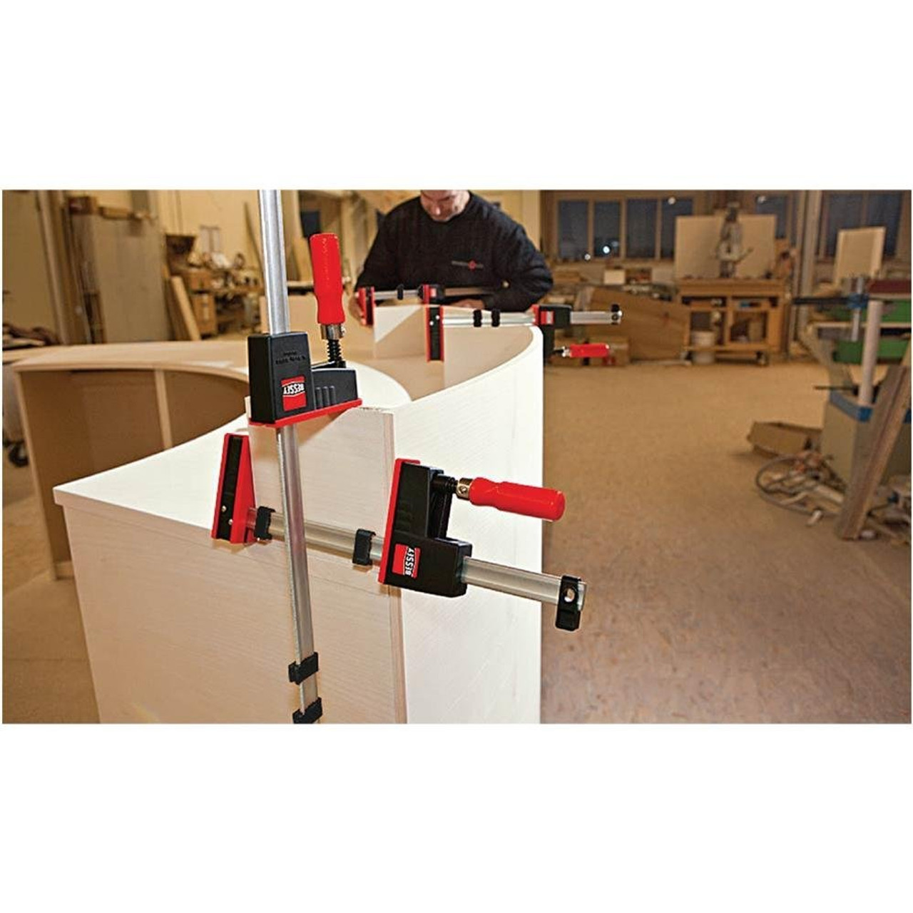 Bessey KRJR24 K Body REVO Jr SET OF TWO 24-Inch woodworking Parallel Clamps