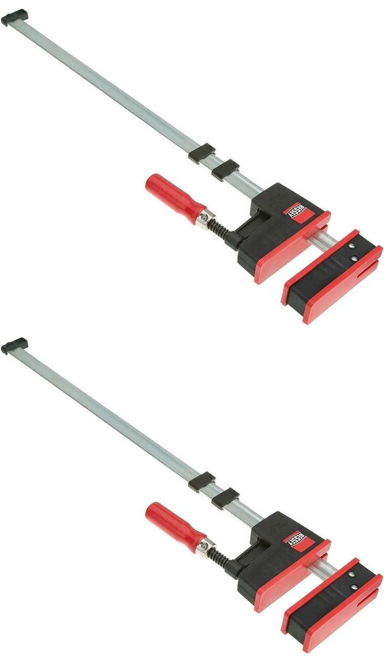 Bessey KRJR24 K Body REVO Jr SET OF TWO 24-Inch woodworking Parallel Clamps