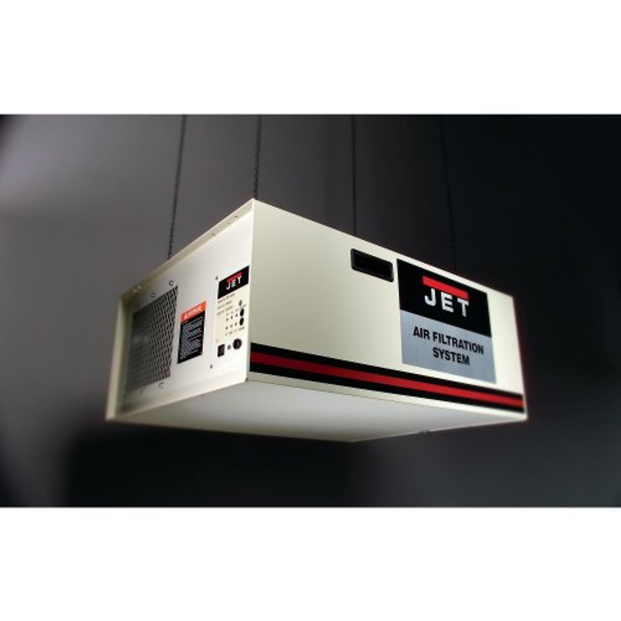 JET 708620B AFS-1000B 550/702/1044 CFM 3-Speed Air Filtration System with Remote and Electrostatic Pre-Filter