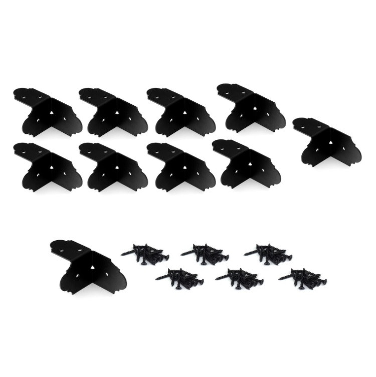 OZCO Ornamental Wood Ties 2" High Velocity Rafter Clips in Laredo Sunset