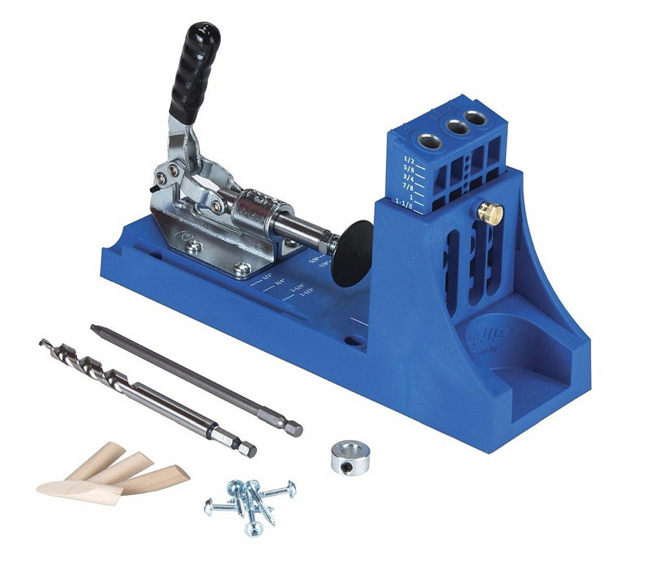 Kreg Jig K4 Pocket Hole Jig + Screw Kit Bundle