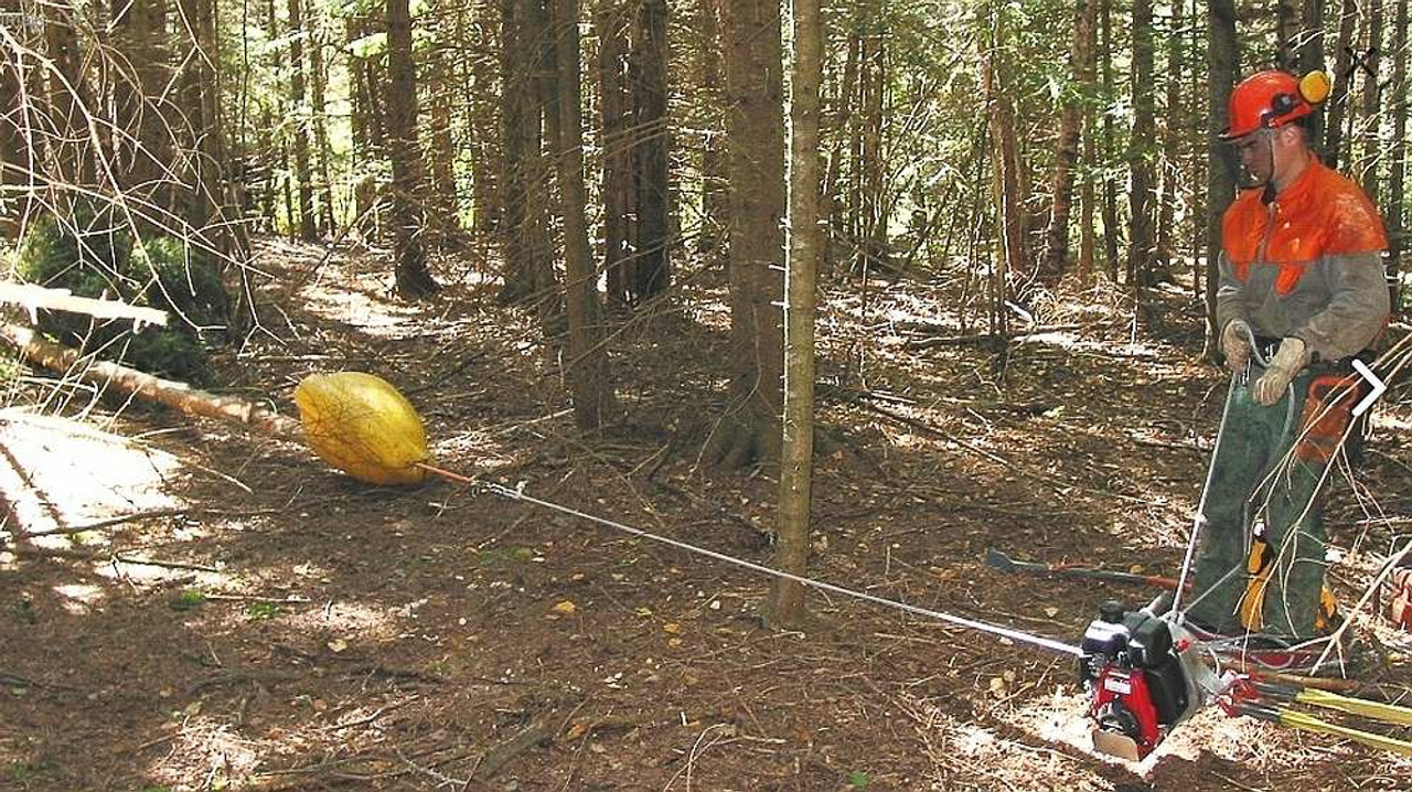 Portable Winch PCW5000-HK Gas-Powered Portable Capstan Winch Hunting Kit