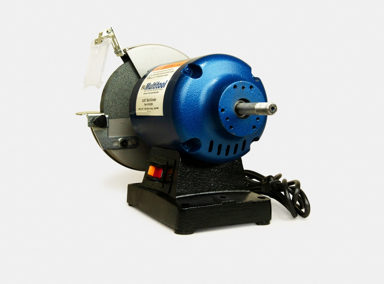Multitool PA8M 8 in. Bench Grinder motor 1HP 120V. Shaft only on right