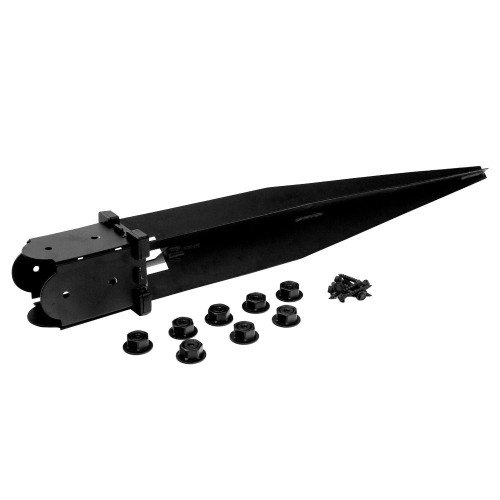 OZCO 4"x4" Ornamental Wood Tie Anchor Kit Laredo Sunset. Mailbox to Arbor Builds