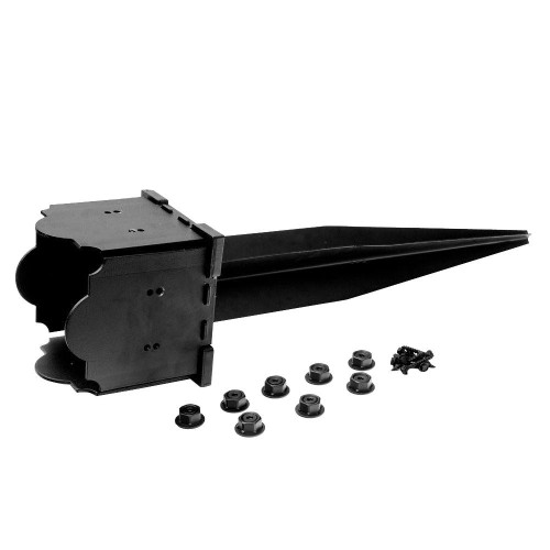 OZCO 8"x8" Ornamental Wood Tie Anchor Kit Laredo Sunset. Mailbox to Arbor Builds