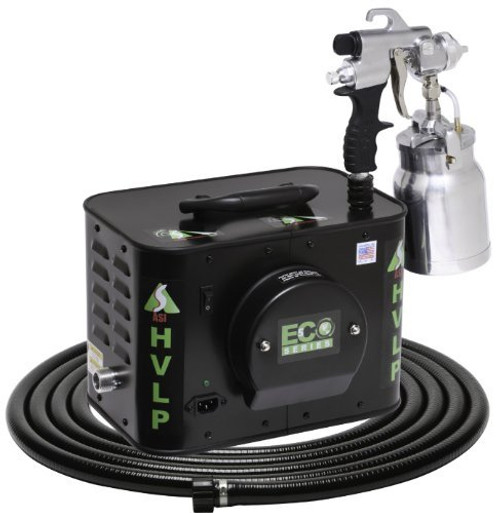 Apollo ASI Eco-5 HVLP Turbine Paint Sprayer + Spray Gun + 20 ft Hose