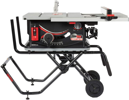 SAWSTOP 10-Inch Jobsite Saw Pro with Mobile Cart 1.5-HP 12A JSS-120A60