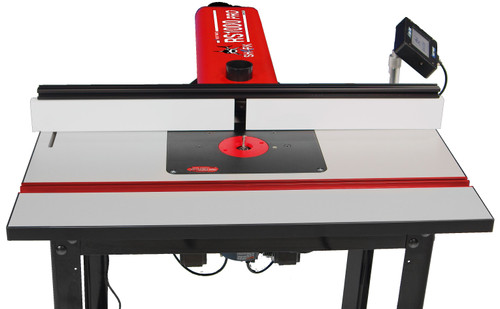 Next Wave PRO RS1000 two Axis CNC Router Table setup for Dovetail, Box Joint, Rabbet, Dado, Lock Miter