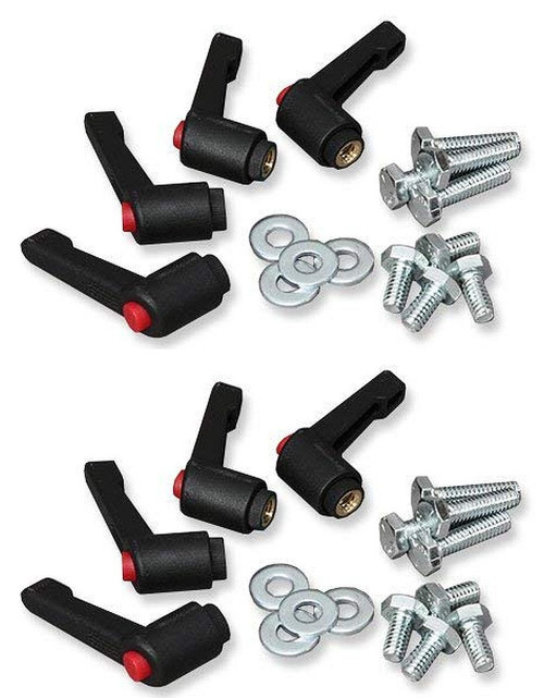 INCRA Build-It Ratchet Lever Knobs for Woodoworking Jigs & Fixtures - Two 4-Pks.