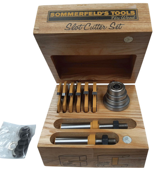 12-Pc Three-Wing Slot-Cutting Set