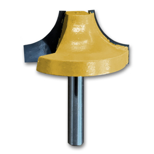 Sommerfeld Ovolo Router Bit Woodworking Tool 1/2CR,1-1/2CD,3/4CL,2OL,1/4SH