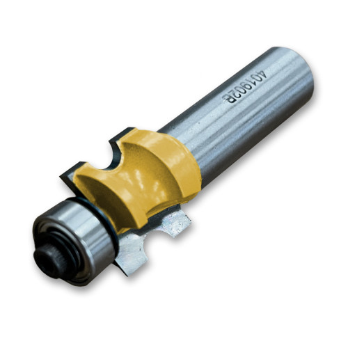 Sommerfeld Bull Nose w/Bearing Router Bit Woodworking Tool 1/8CR,3/4CD,5/8CL,2-9/16OL,1/2SH