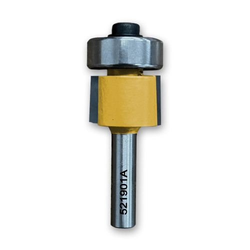 Sommerfeld Super Duty Flush Trim Router Bit Woodworking Tool w/Bearing 3/4CD,1/2CL,2-1/2OL,1/4SH.