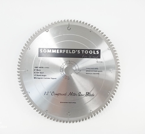 12 Compound Miter Saw Blade
