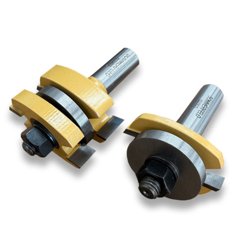 Sommerfeld Tongue & Groove Router Bit Use to make Doors, Frames, Flooring, Shaker Furniture Woodworking Tools