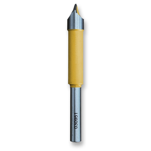 Sommerfeld Panel Pilot Router Bit 3/8CD, 1CL, 3OL, 1/4SH Woodworking Tool