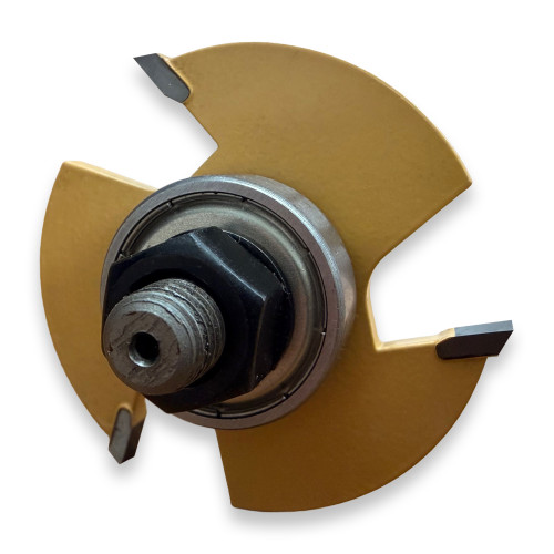 Sommerfeld 3-Wing Slot Cutters Router Bit Woodworking Tool 5/32 KERF,1/2SH