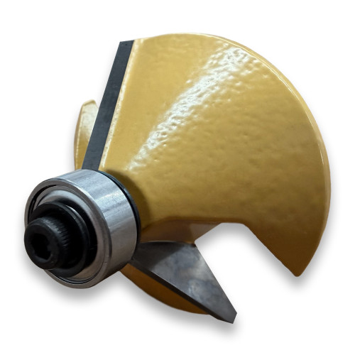 Sommerfeld Chamfer Router Bit Woodworking Tool w/Bearing 45CA.1-3/4CD,29/32CL,2-3/4OL,1/2SH