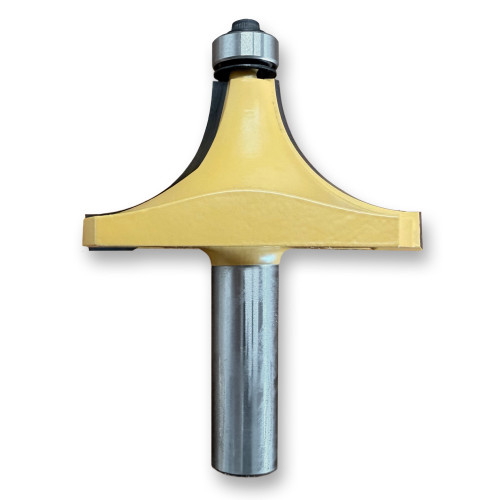 Sommerfeld Roundover Router Bit Woodworking Tool w/Bearing1CR,2-1/2CD,1-1/4CL,3-5/16OL,1/2SH