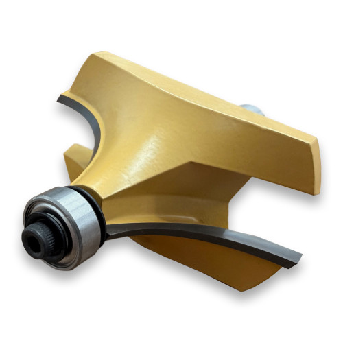 Sommerfeld Roundover Router Bit Woodworking Tool w/Bearing1CR,2-1/2CD,1-1/4CL,3-5/16OL,1/2SH