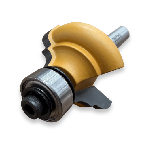 Sommerfeld Classical Ogee Router Bit Woodworking Tool with 1/2 inch bearing 5/32 cut radius 1-1/8 cut diameter 1/2Cut Length