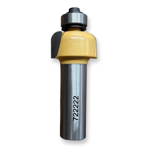 Sommerfeld Cove Router Bit Woodworking Tool w/Bearing 3/16CR,7/8CD,1/2CL,2 3/8OL,1/2SH