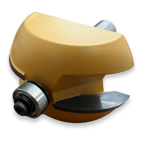 Sommerfeld Cove Router Bit Woodworking Tool w/Bearing 7/8CR,2 1/4CD,1CL,2 27/32OL,1/2