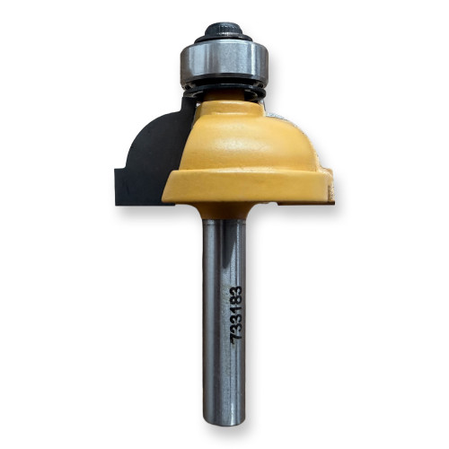 Sommerfeld Cove Router Bit Woodworking Tool w/Fillet w/1/2Brg 5/16CR,1 1/4CD,19/32CL,2 1/4OL,1/4SH